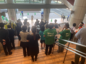 ティアラ21 春季消防訓練に参加しました!