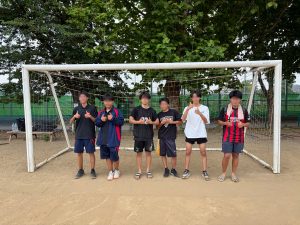 サッカー部合同練習を行いました⚽